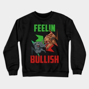 Trading Market Trend Bull Bear Forex Cryptocurrencies Stock Crewneck Sweatshirt